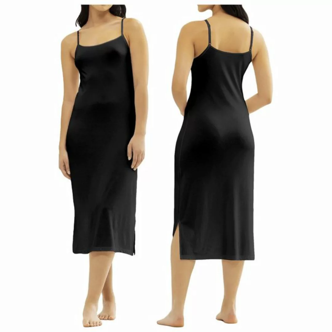 TEXEMP Unterkleid Damen Unterkleid Unterrock Nachtkleid Mini Spaghettiträge günstig online kaufen