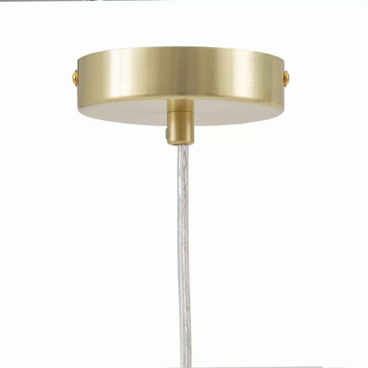 Deckenlampe Kristall Gold Eisen 24 X 24 X 21 Cm günstig online kaufen