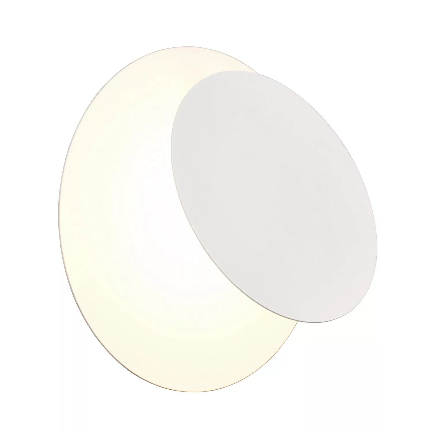 Trio LED-Wandlampe Mio Weiß matt rund günstig online kaufen