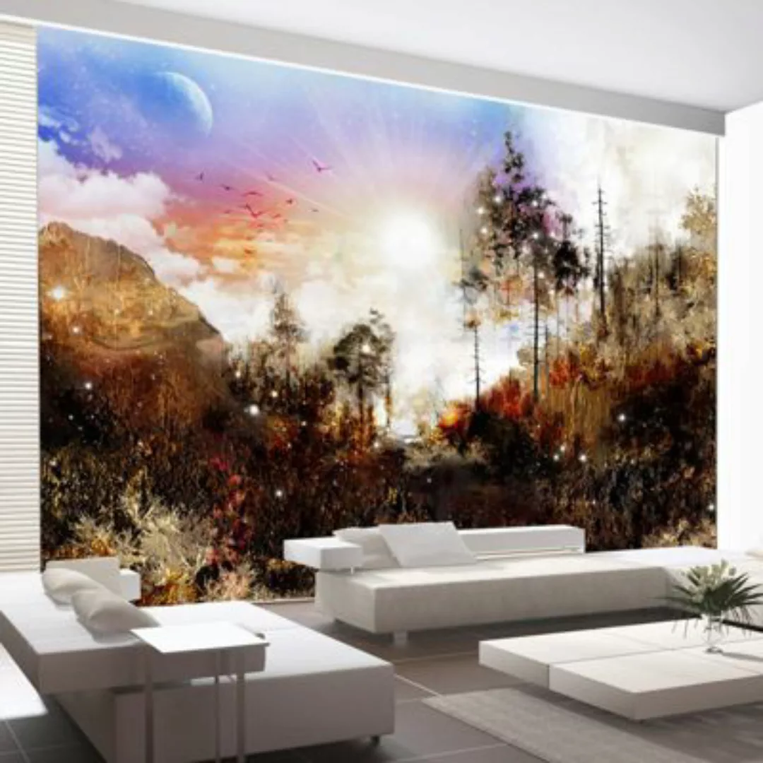 artgeist Fototapete Magical sunrise mehrfarbig Gr. 300 x 210 günstig online kaufen
