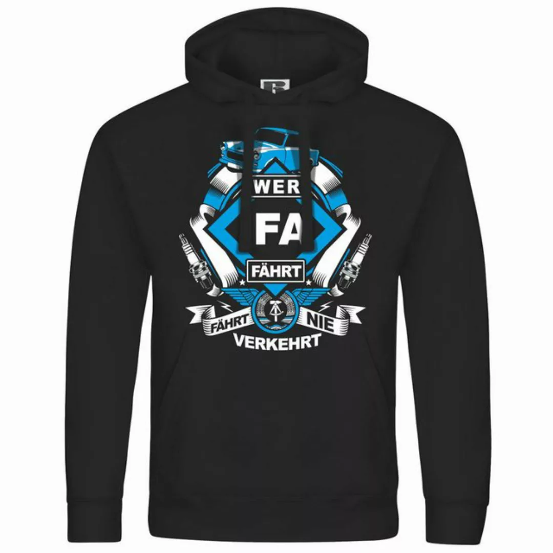 deinshirt Kapuzenpullover Herren Kapuzenpullover Wer IFA fährt fährt nie ve günstig online kaufen