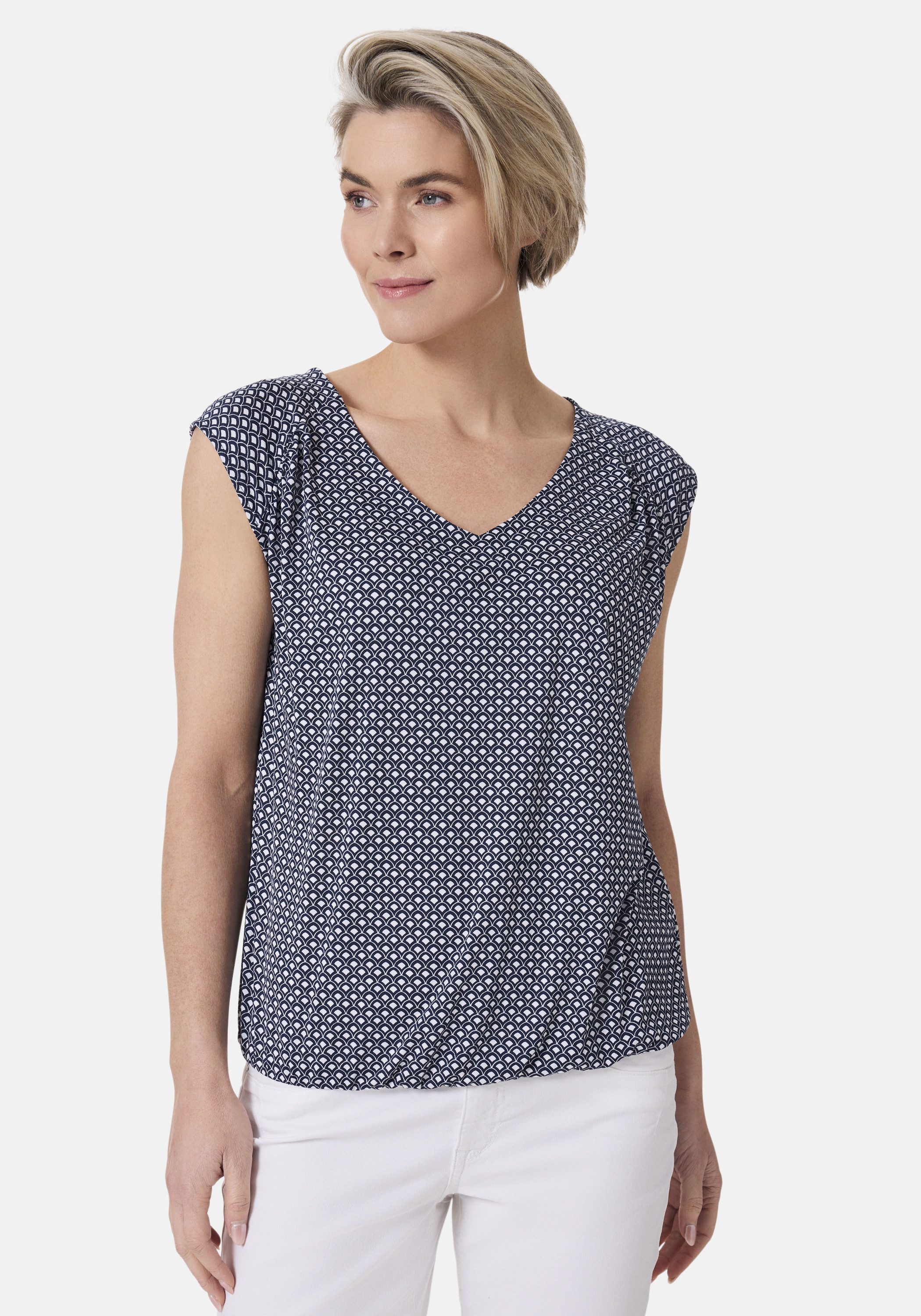 STOOKER WOMEN Shirttop "VEGA Print Top", Blusentop Regular Fit für Damen günstig online kaufen