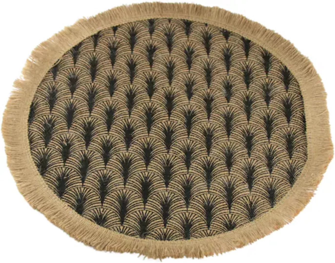 AM Design Platzset »Tischset«, (Set, 6 St.), aus Jute, Ø 38 cm günstig online kaufen