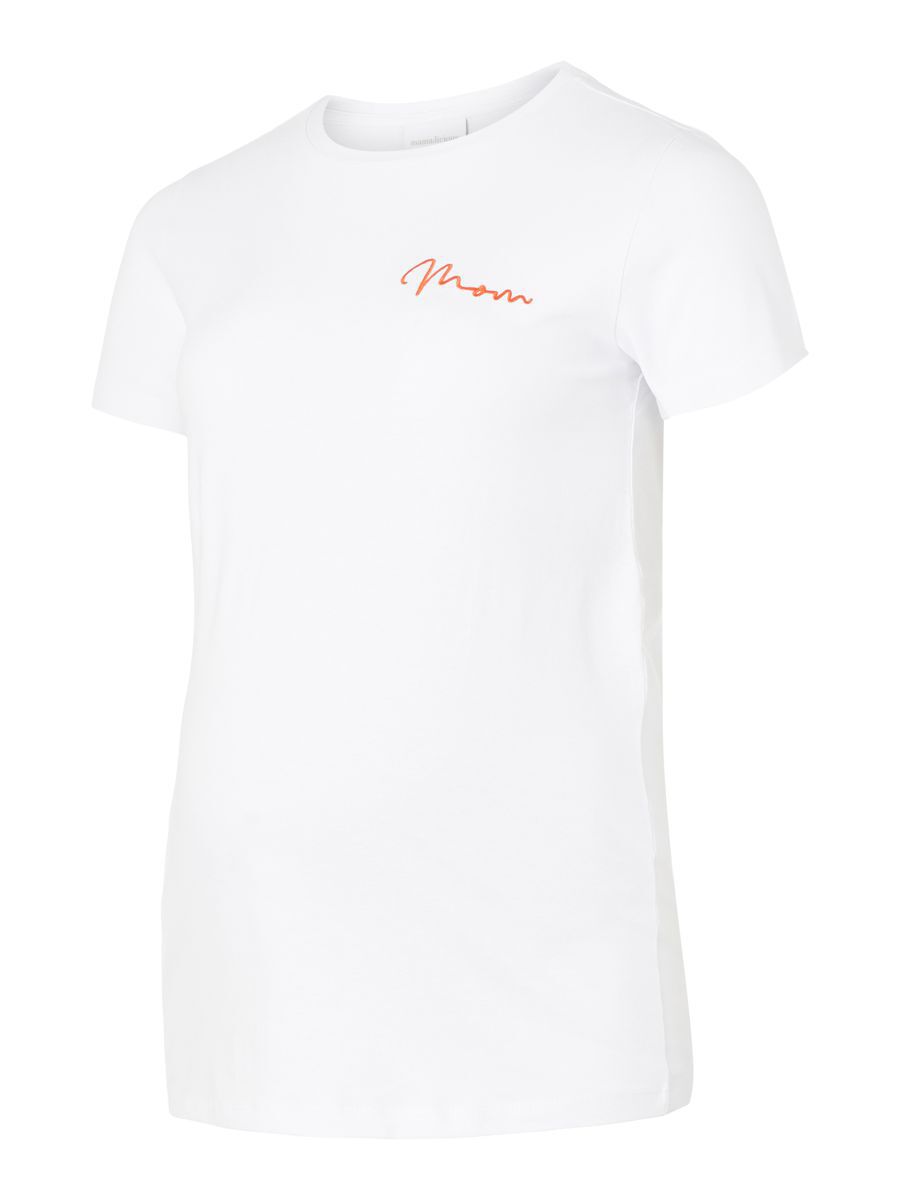 MAMA.LICIOUS Mlcamomile Curve Umstands-t-shirt Damen White günstig online kaufen