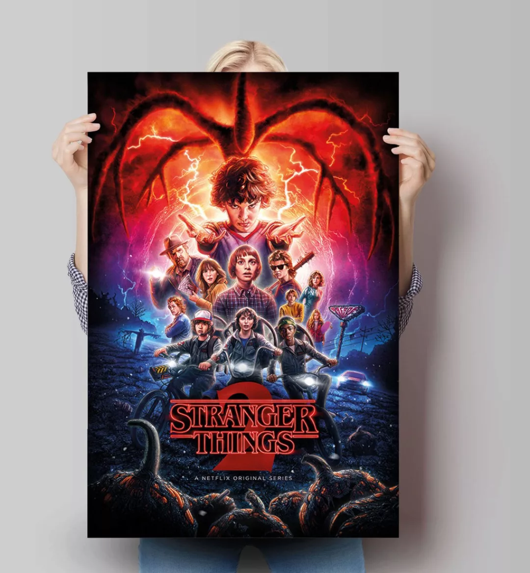 Reinders Poster "Poster Stranger Things Netflix", Serien, (1 St.) günstig online kaufen
