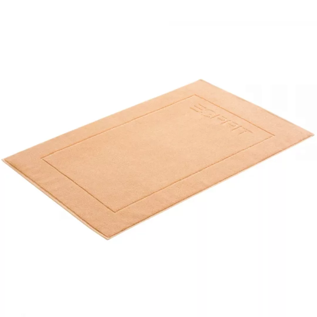 Esprit Badematten Solid - Farbe: Apricot - 2200 - 60x90 cm günstig online kaufen