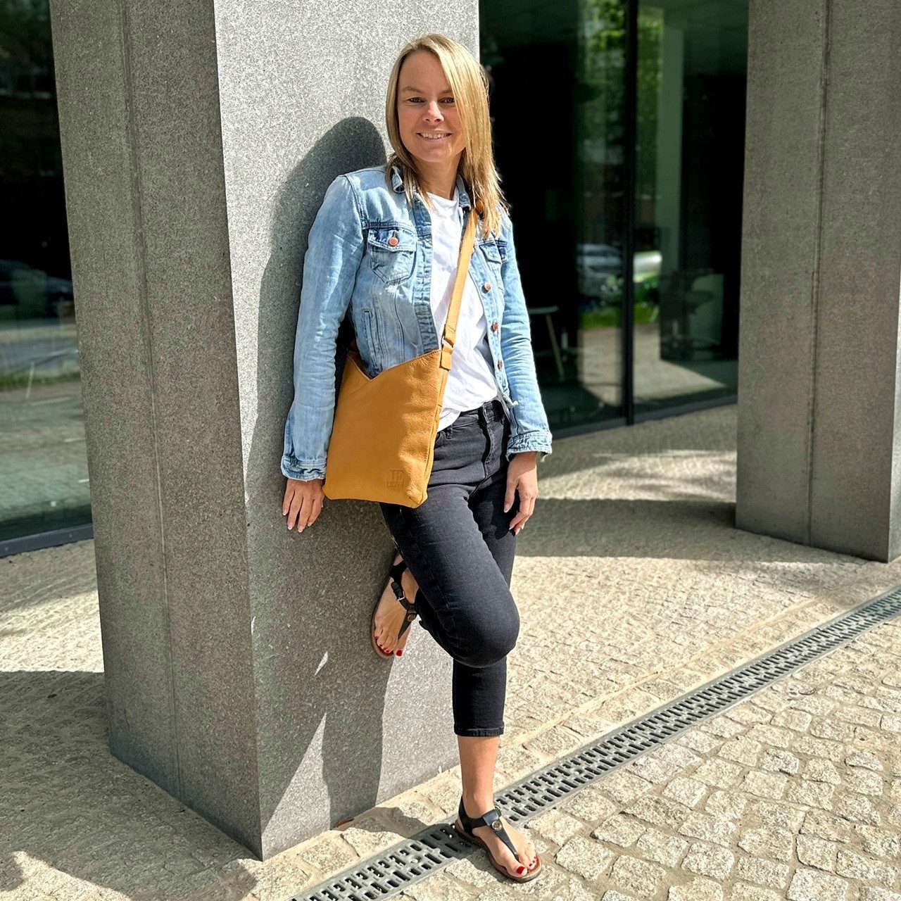 LECONI Umhängetasche Handtasche Ledertasche Damen Schultertasche günstig online kaufen