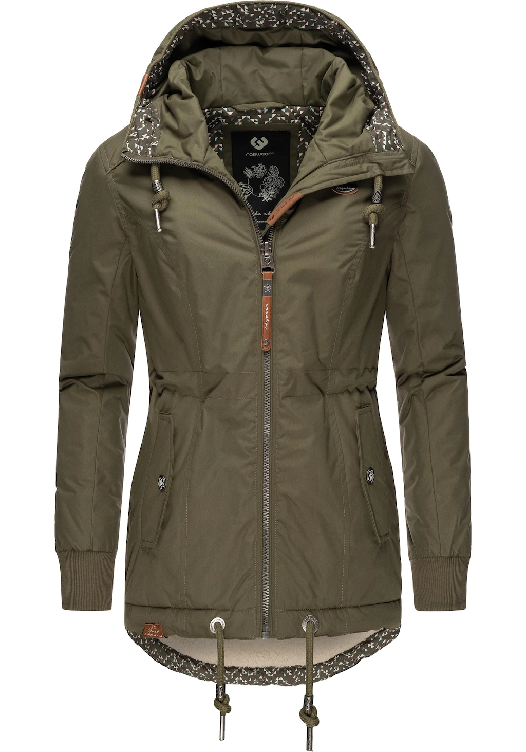 Ragwear Winterjacke "Danka II Intl.", mit Kapuze, sportliche Winter Outdoor günstig online kaufen