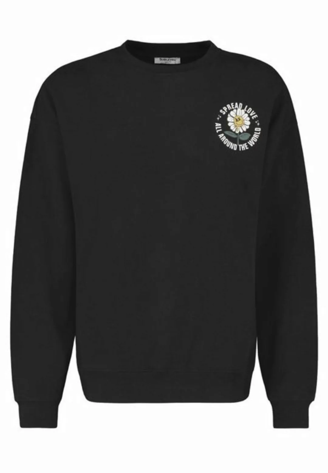 SUBLEVEL Sweatshirt Sweatshirt Oversize mit Backprint günstig online kaufen