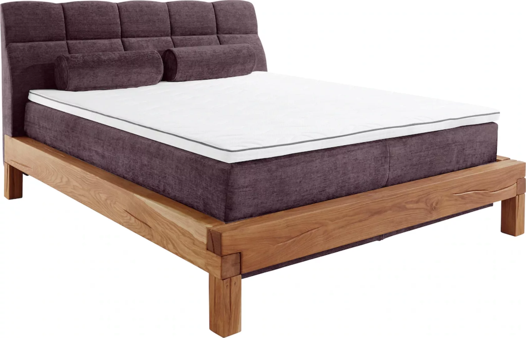 Home affaire Boxspringbett "Villads", Liegefläche: 160/200 cm aus Balkeneic günstig online kaufen