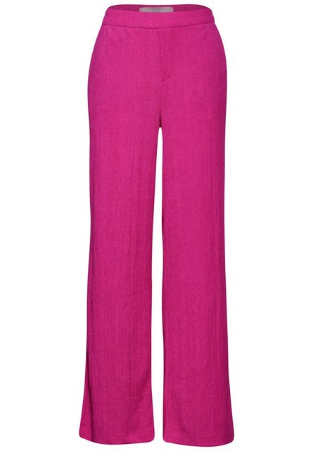 STREET ONE Stoffhose STREET ONE / Da.Casual-Hose / Wide Leg crincle crash H günstig online kaufen