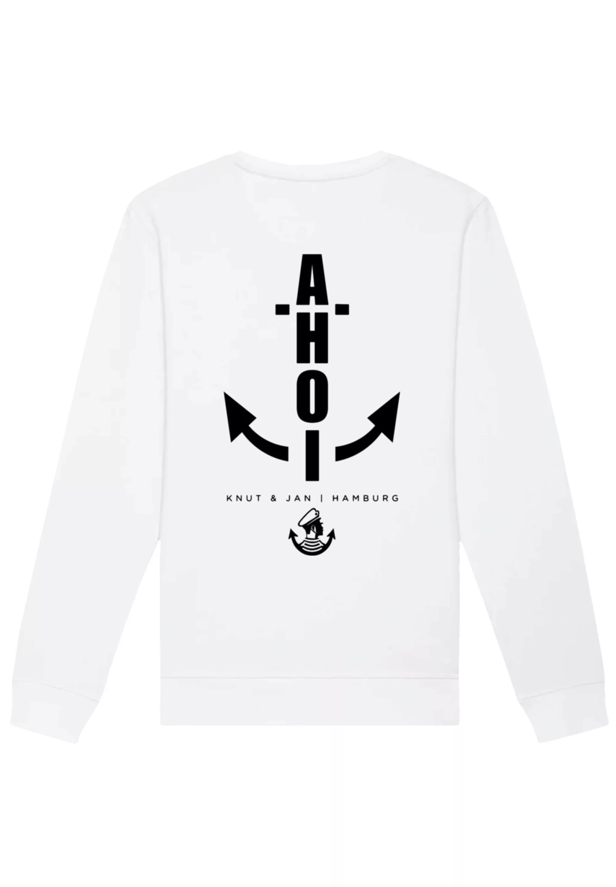 F4NT4STIC Sweatshirt "North Anchor Knut & Jan Hamburg", Print günstig online kaufen