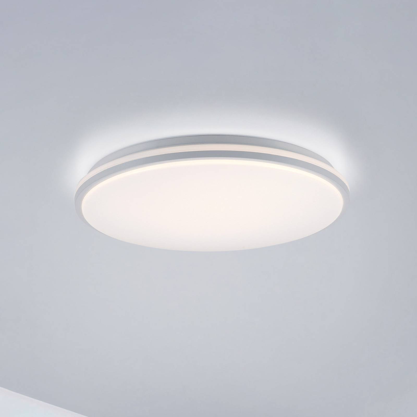 LED Deckenleuchte Colin in Weiß 2x18W 2500lm günstig online kaufen
