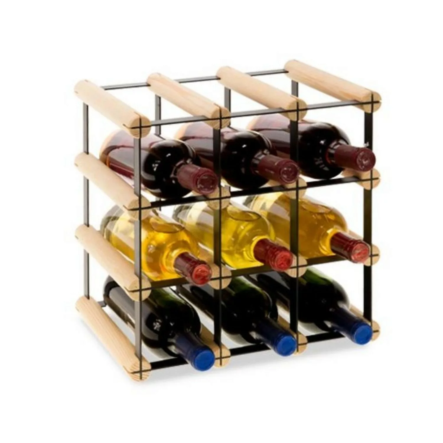 PROREGAL Modulares Weinregal Vinotega Mod Metal HxBxT 32,5 x 32,5 x 24,5 cm günstig online kaufen