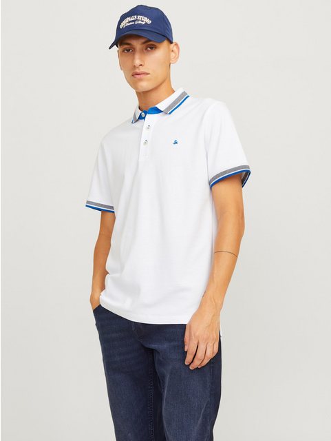 Jack & Jones Poloshirt JJEPAULOS POLO SS NOOS mit Logo Stickerei günstig online kaufen