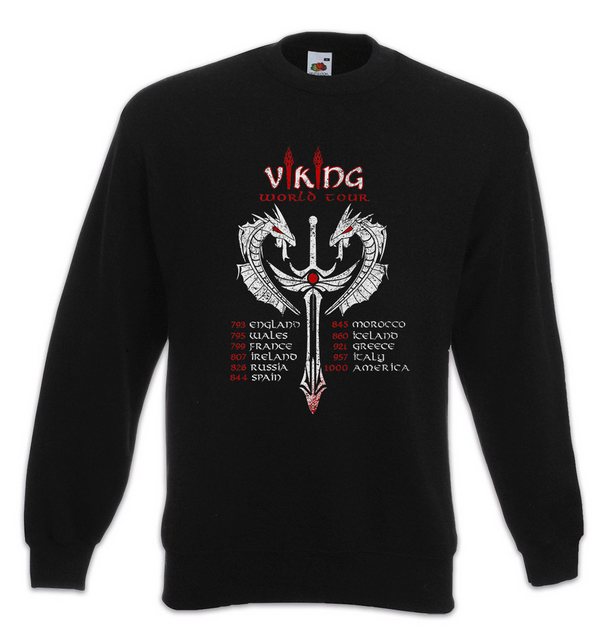 Urban Backwoods Sweatshirt Viking World Tour Sweatshirt Vikings Wikinger Dr günstig online kaufen