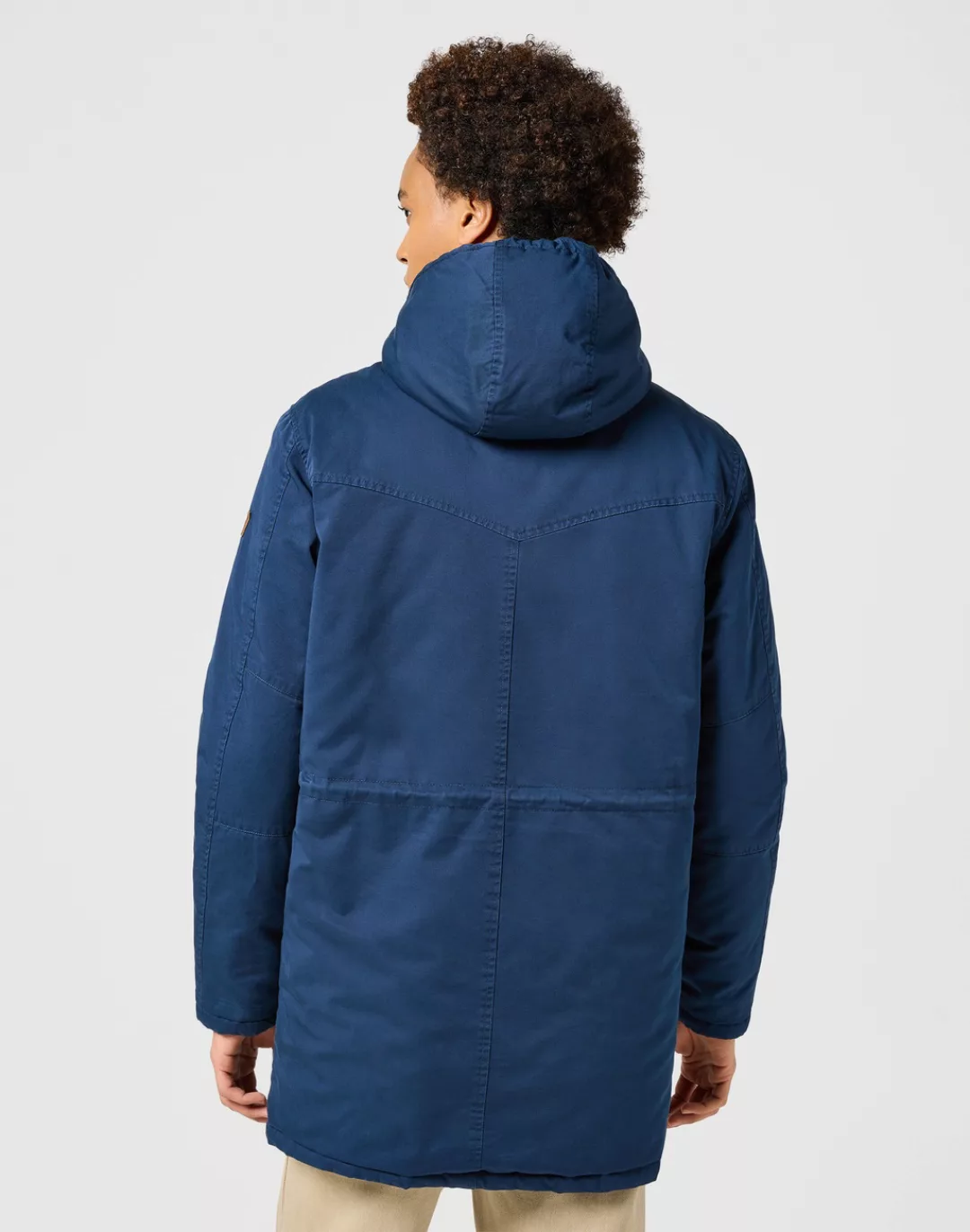 Wrangler Parka "HEAVY PUFFER JACKET", mit Kapuze, mit Kordelzug günstig online kaufen