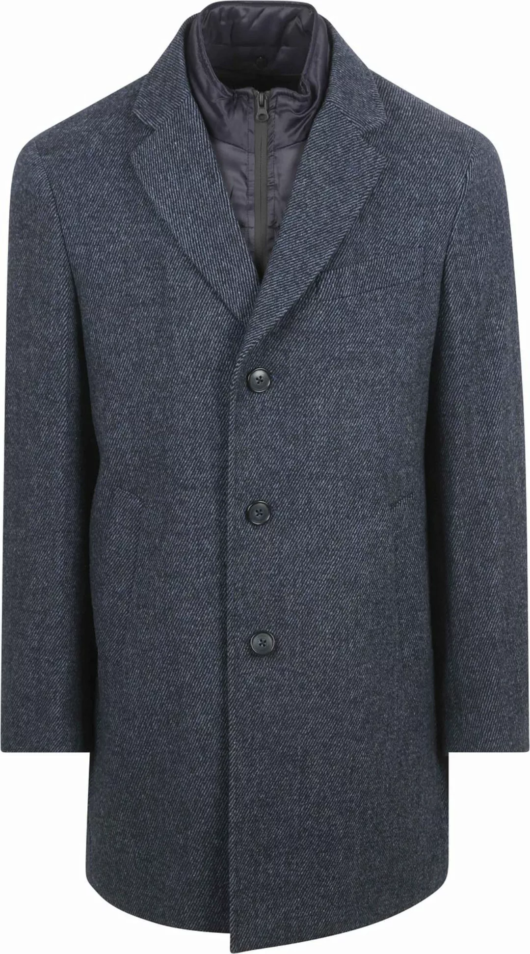 Suitable Coat Wolle Twill Dunkelblau - Größe 52 günstig online kaufen