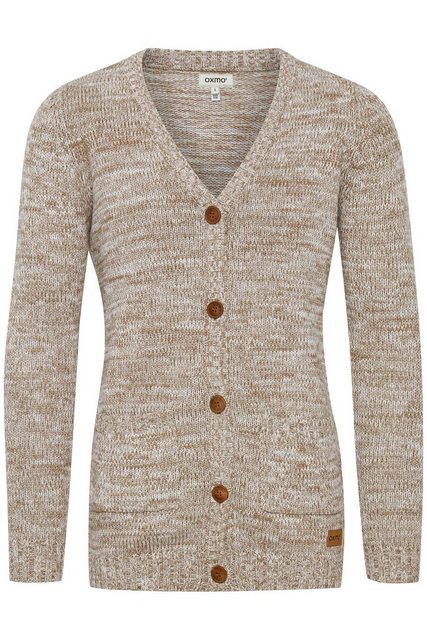 OXMO Strickjacke OXPhilemona Strickjacke mit Holzknopfleiste günstig online kaufen