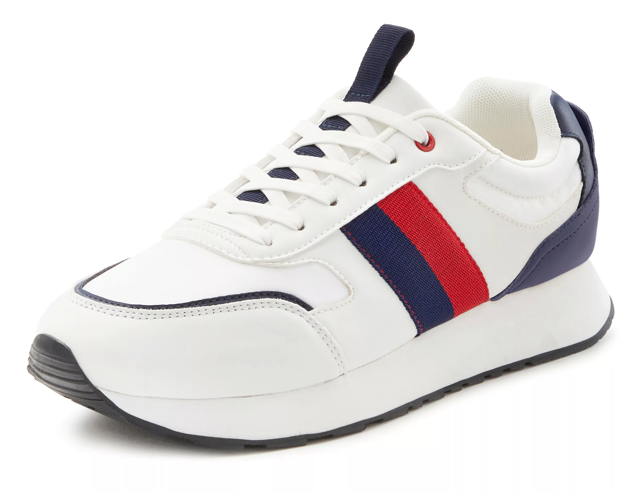 H.I.S Sneaker "Freizeitschuh, Schnürschuh,", Halbschuh mit modischen Kontra günstig online kaufen