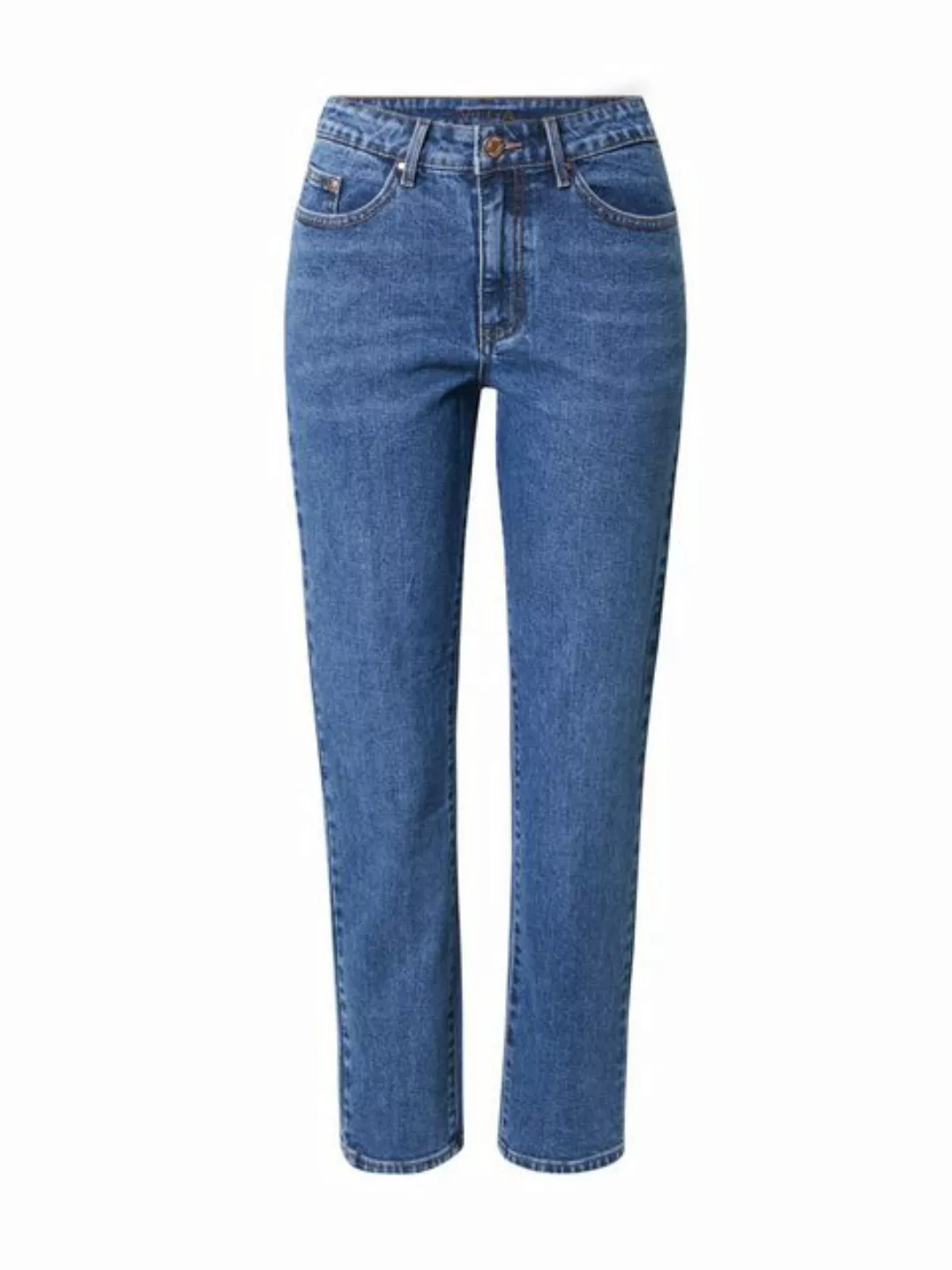 Vila Stray Dl Gerade Jeans Mit Normaler Taille 34 Medium Blue Denim günstig online kaufen