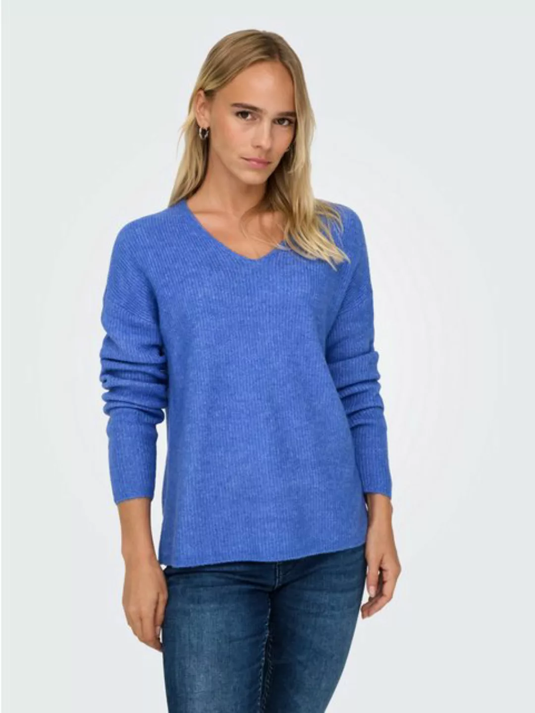 ONLY V-Ausschnitt-Pullover ONLCAMILLA V-NECK L/S PULLOVER KNT NOOS günstig online kaufen