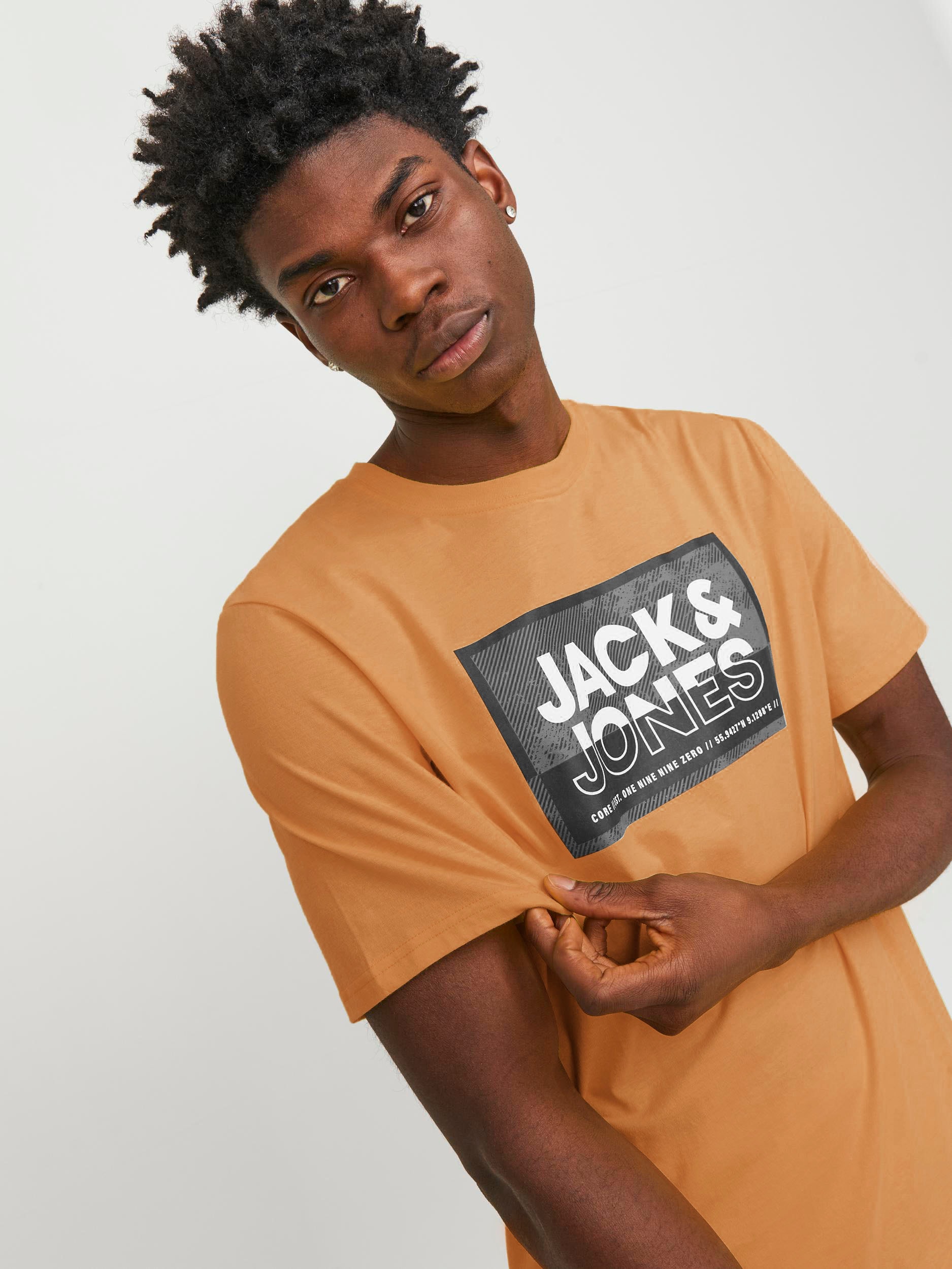 Jack & Jones Kurzarmshirt JCOLOGAN TEE SS CREW NECK SS24 LN günstig online kaufen