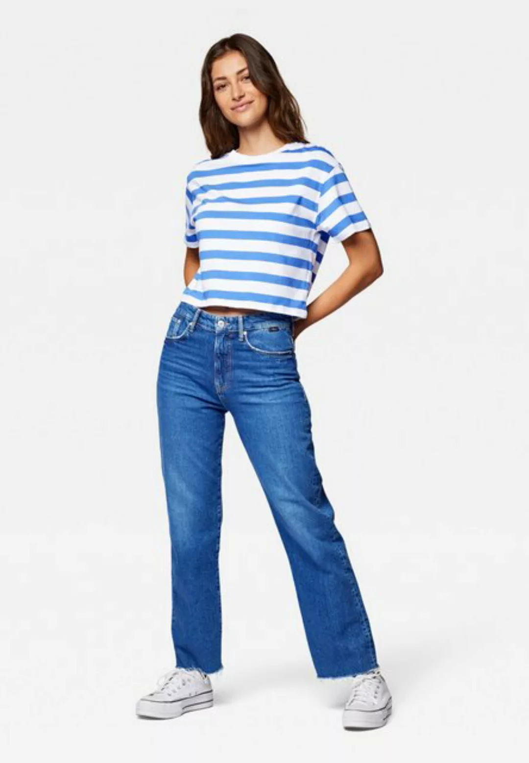 Mavi T-Shirt STRIPED TEE Streifen T-Shirt günstig online kaufen