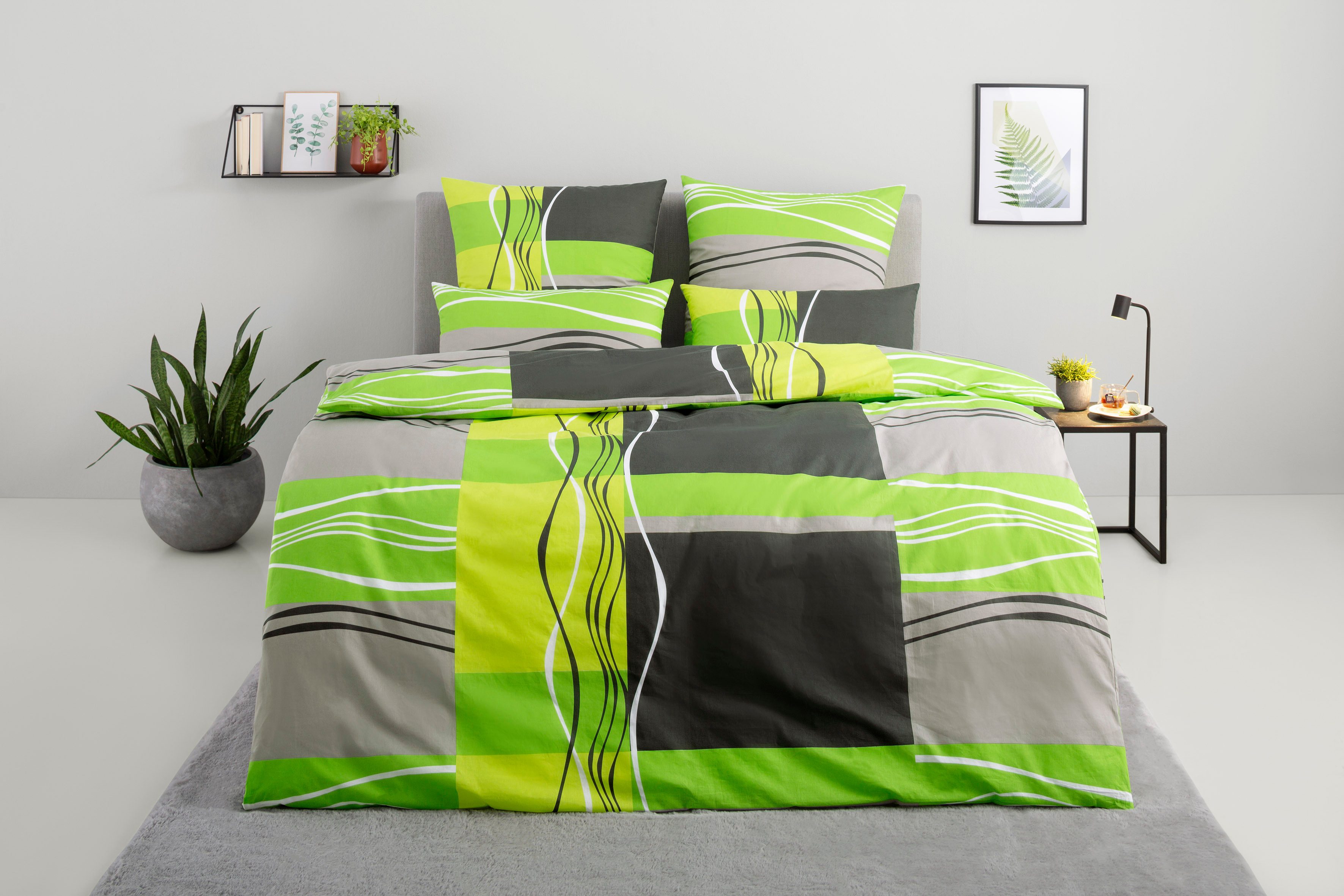 my home Bettwäsche Kelian, Linon, 3 günstig online kaufen