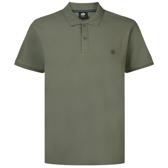 Petrol Industries Poloshirt Große Größen Herren Poloshirt Stretch graugrün günstig online kaufen