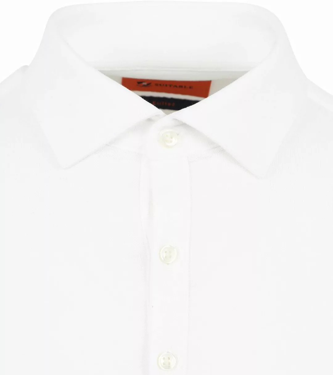 Suitable Camicia Poloshirt Weiß - Größe XXL günstig online kaufen