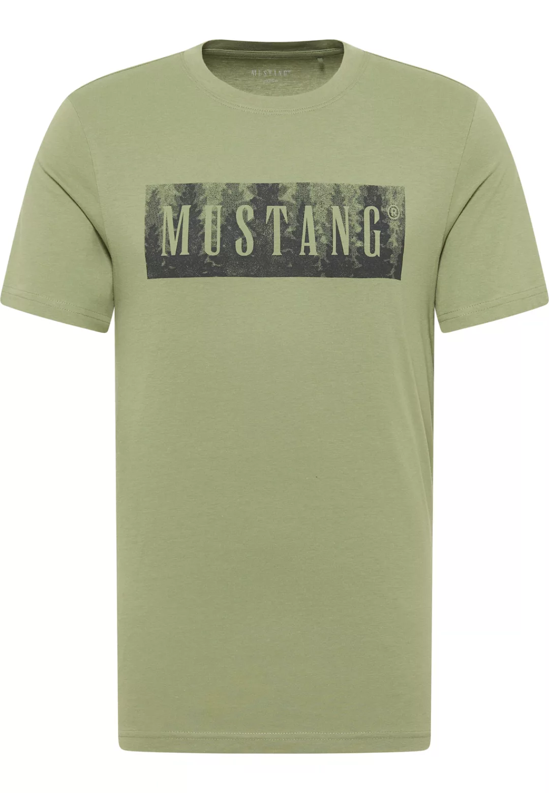 MUSTANG Kurzarmshirt "T-Shirt" günstig online kaufen