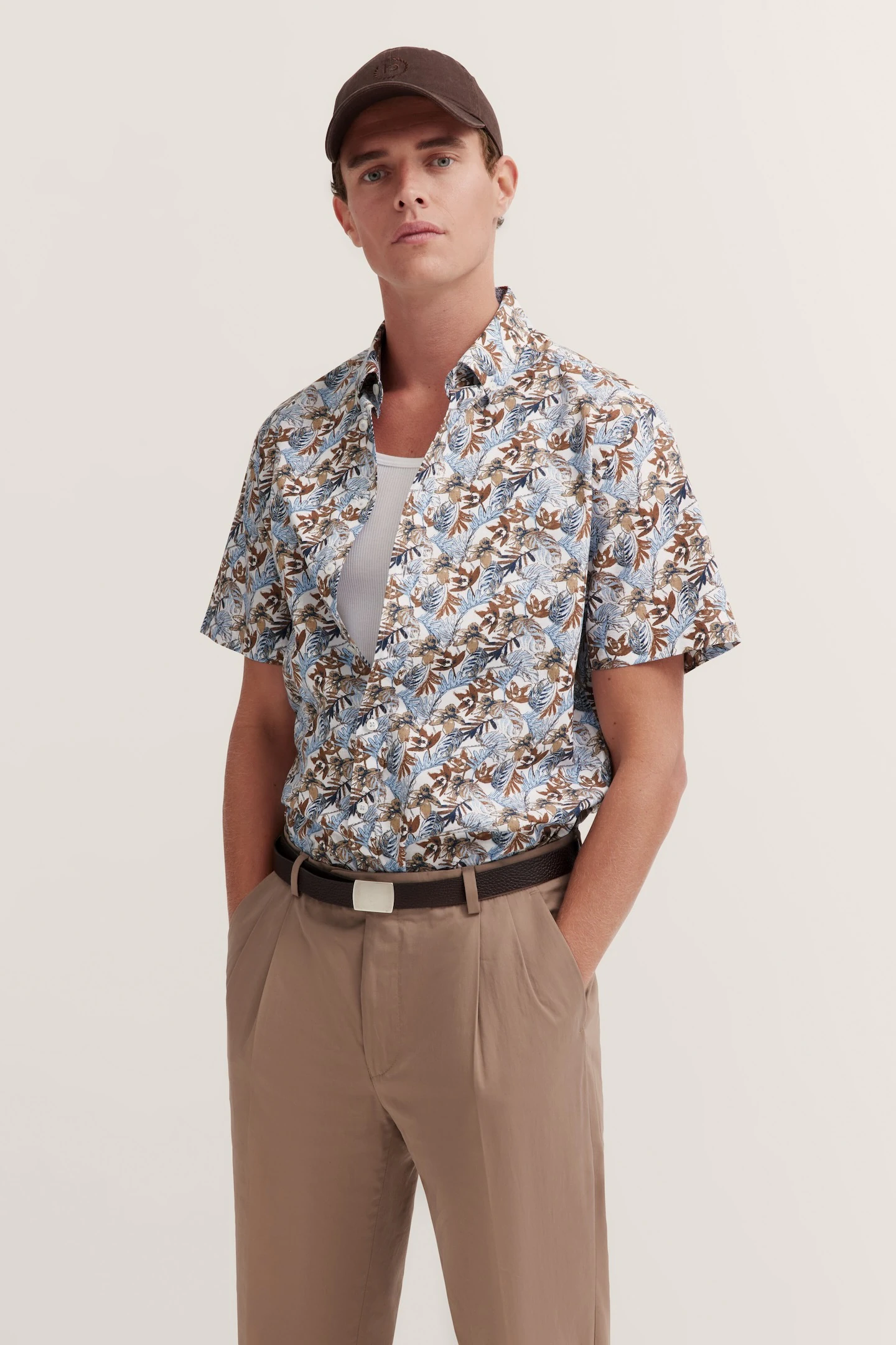 bugatti Kurzarmhemd, mit Button-Down-Kragen günstig online kaufen