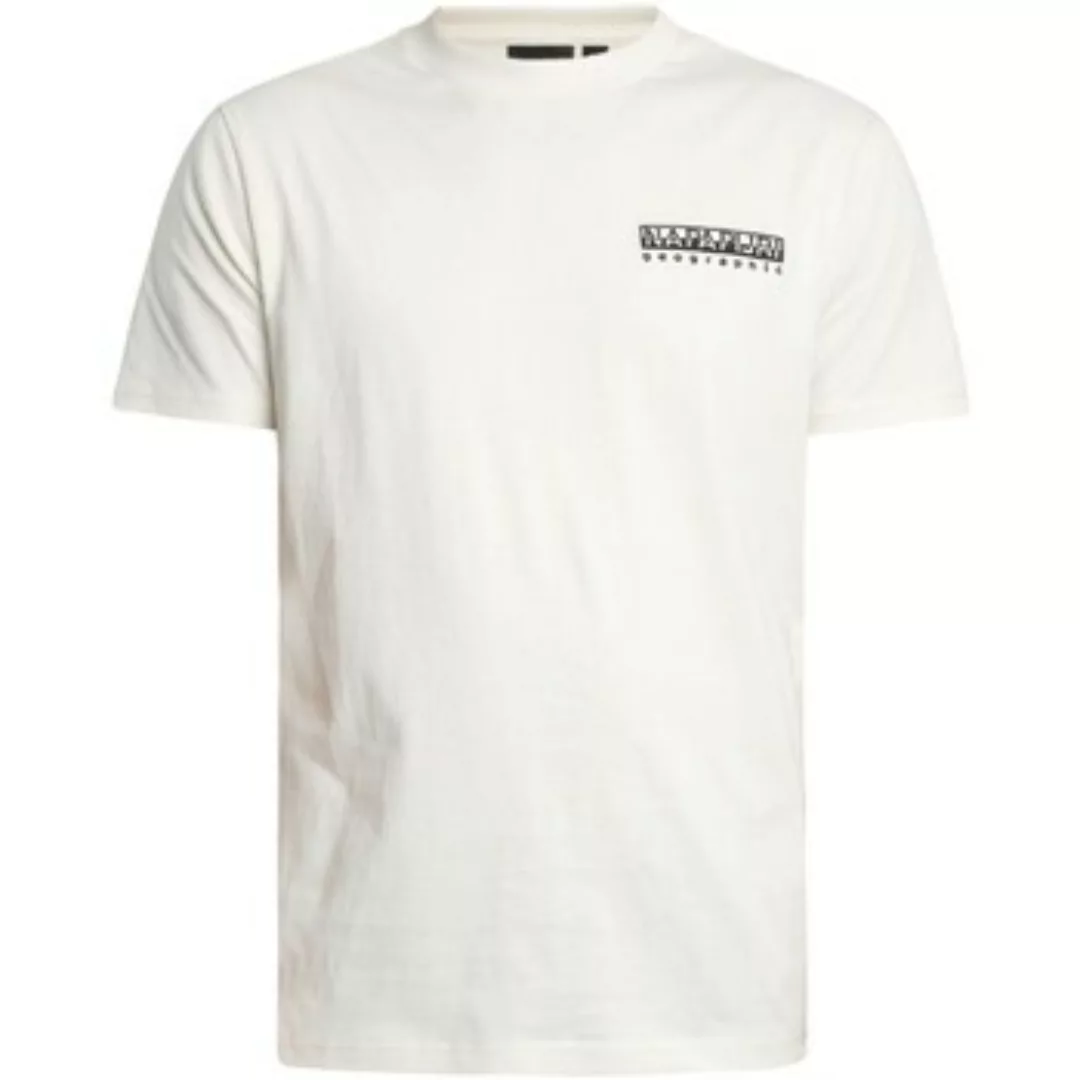 Napapijri  T-Shirt Entspanntes T-Shirt mit Vignoni-Grafik auf der Rückseite günstig online kaufen