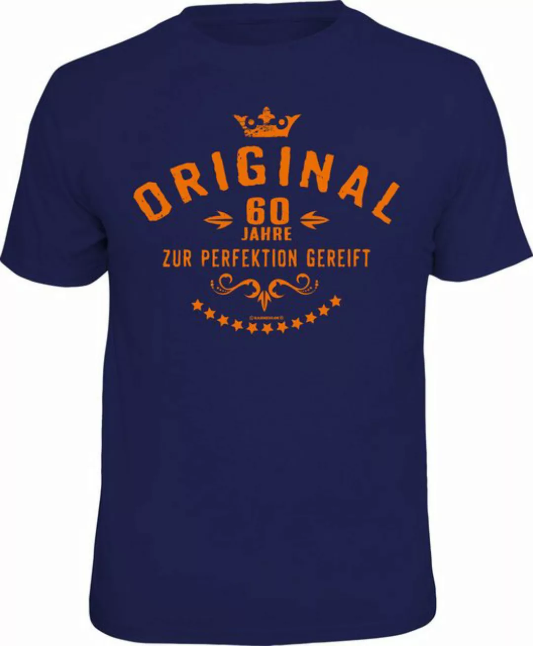 RAHMENLOS® T-Shirt Original 60 Jahre zur Perfektion gereift günstig online kaufen