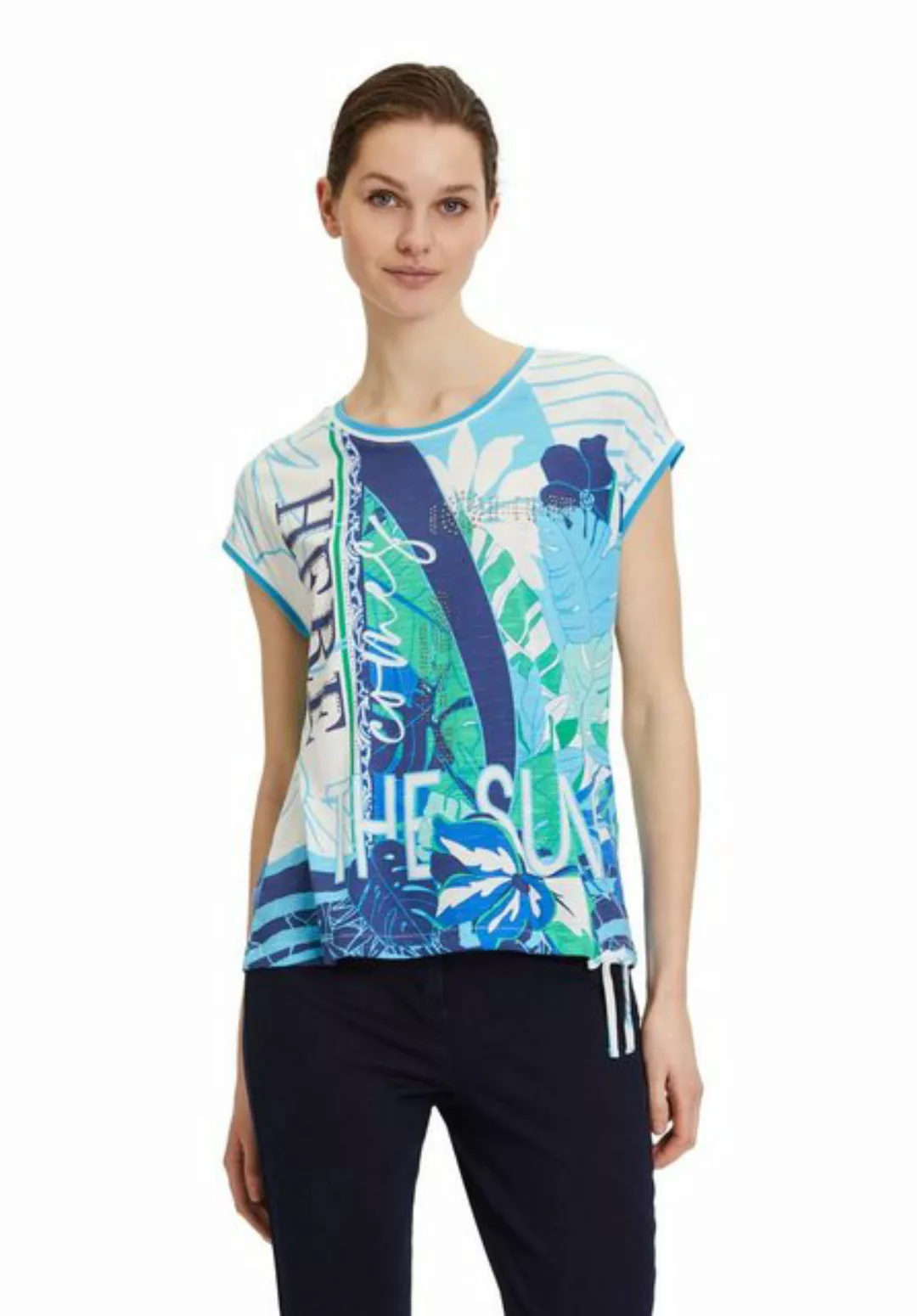 Betty Barclay T-Shirt mit Tunnelzug (1-tlg) Glitzersteine günstig online kaufen