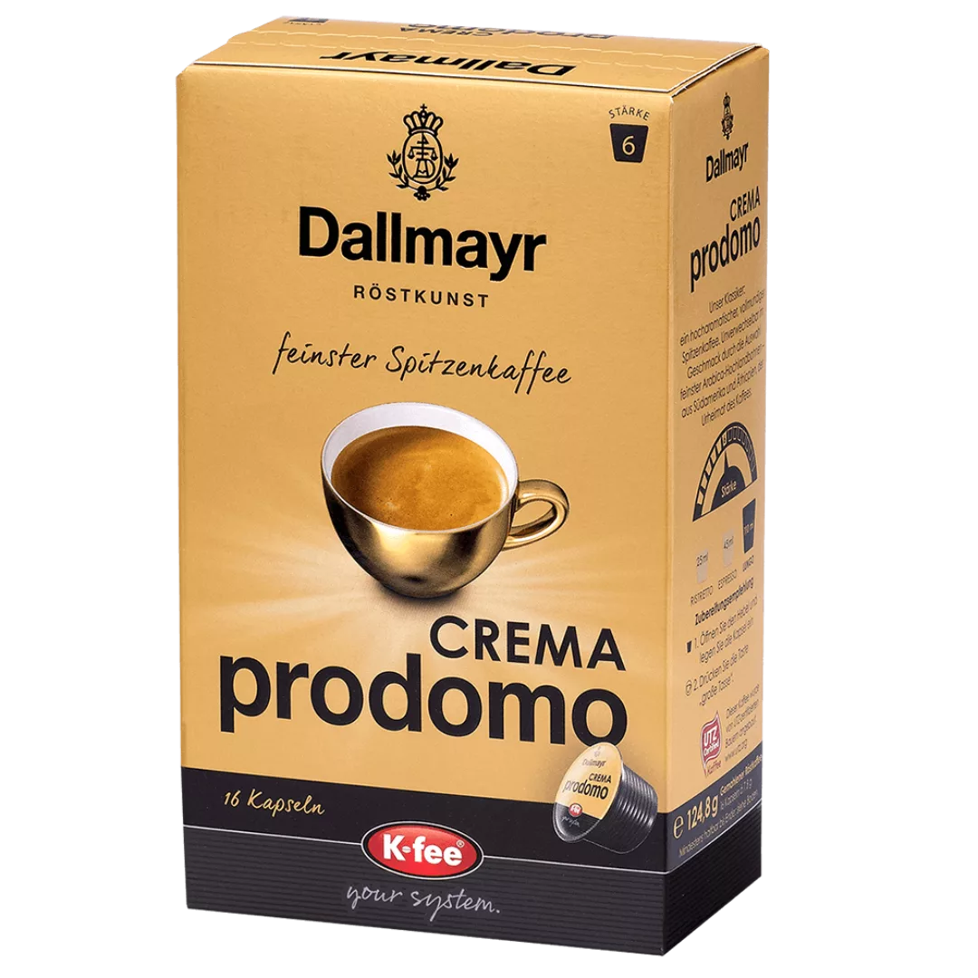 Dallmayr CREMA prodomo Kaffeekapseln, 16 Stück, für EXPRESSI®*, Tchibo Cafi günstig online kaufen