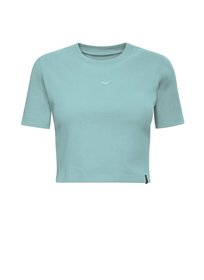 Trigema T-Shirt "TRIGEMA Modisches Crop-Top", (1 tlg.) günstig online kaufen