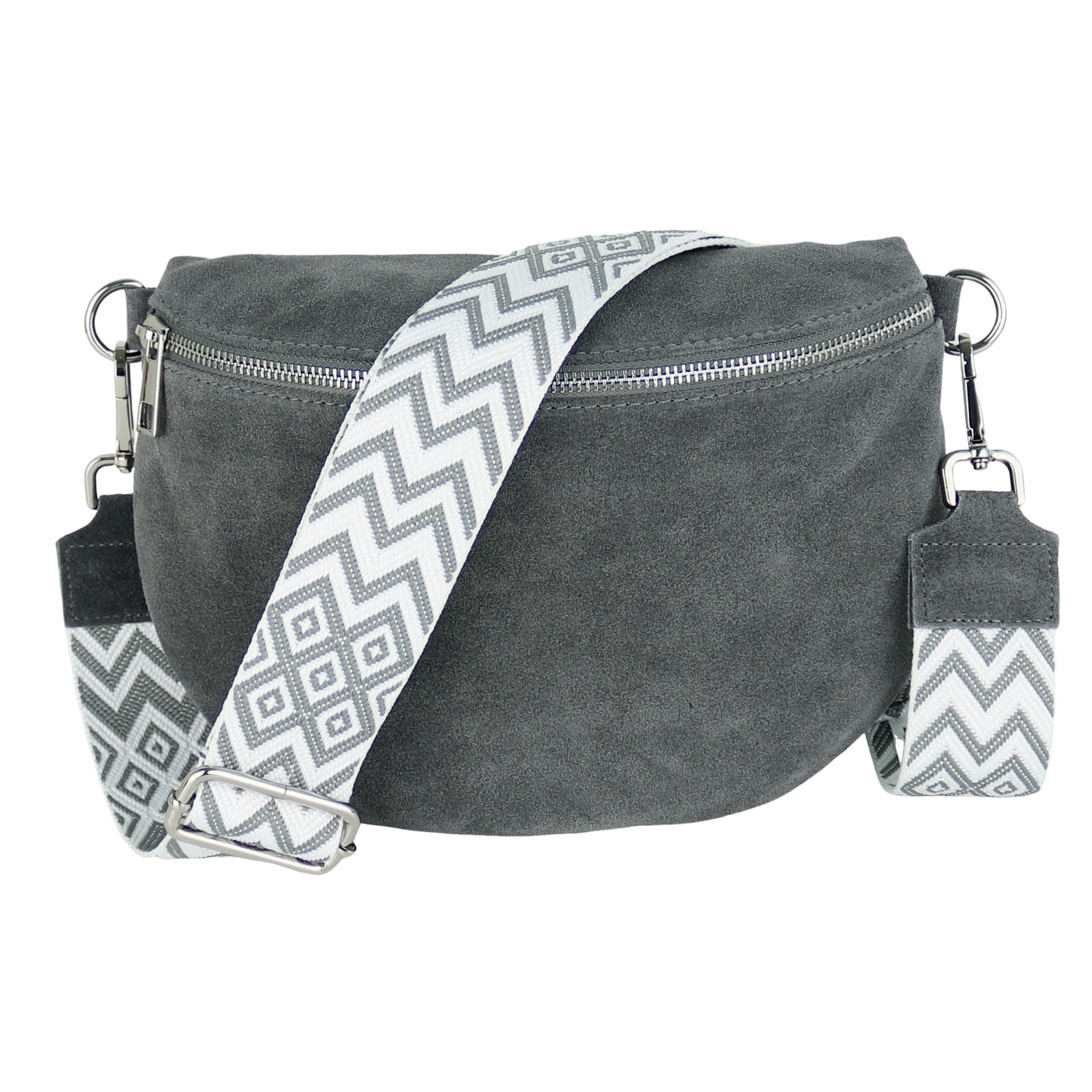 MIRROSI Bauchtasche Damen,Wildleder, Made in Italy,Umhängetasche, günstig online kaufen