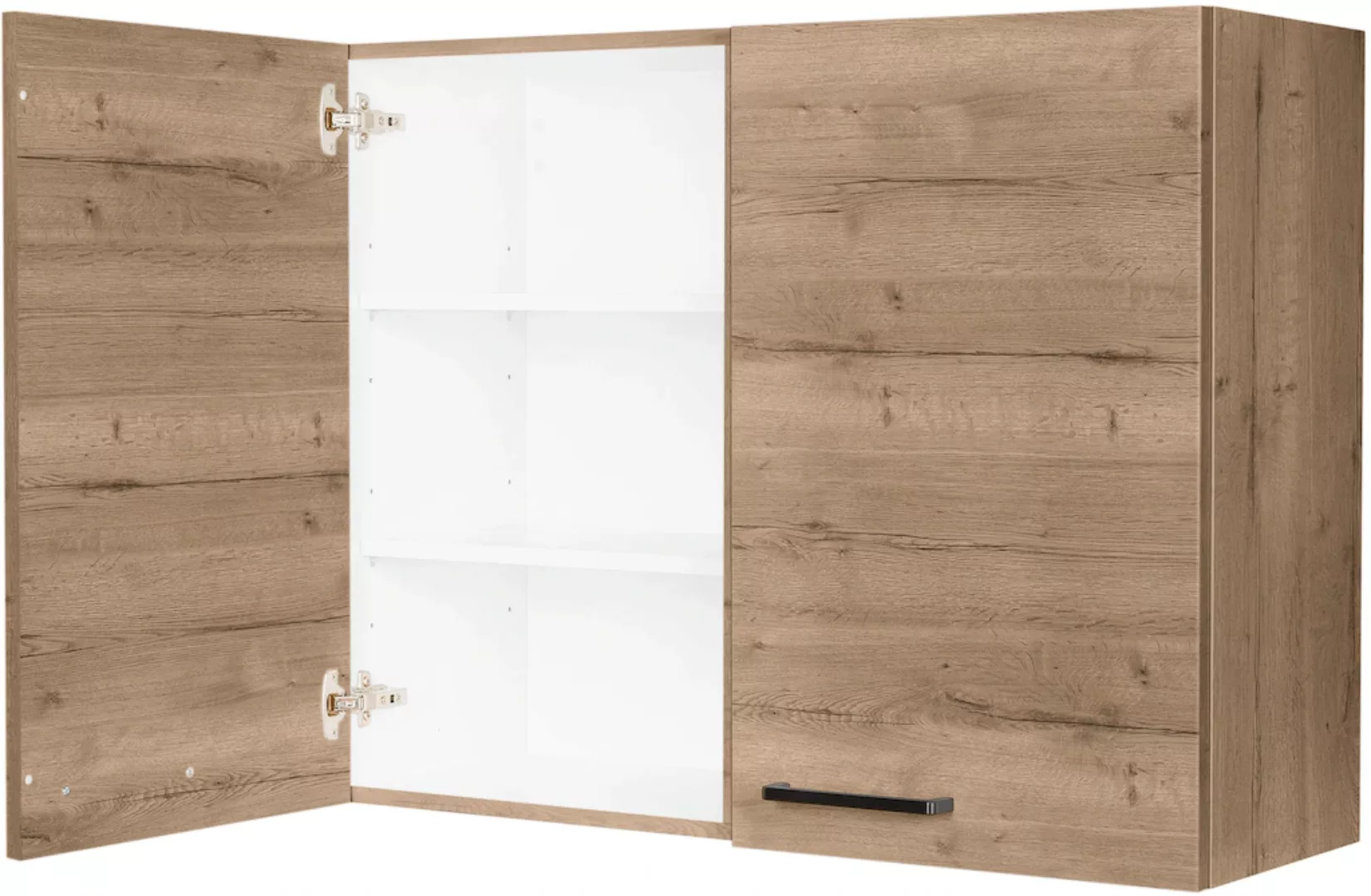 nobilia Hängeschrank ""Structura", vormontiert, mit zwei Einlegeböden,", Br günstig online kaufen