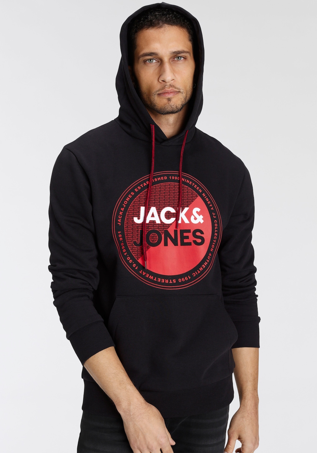 Jack & Jones Kapuzensweatshirt "JJLOYD SWEAT HOOD" günstig online kaufen