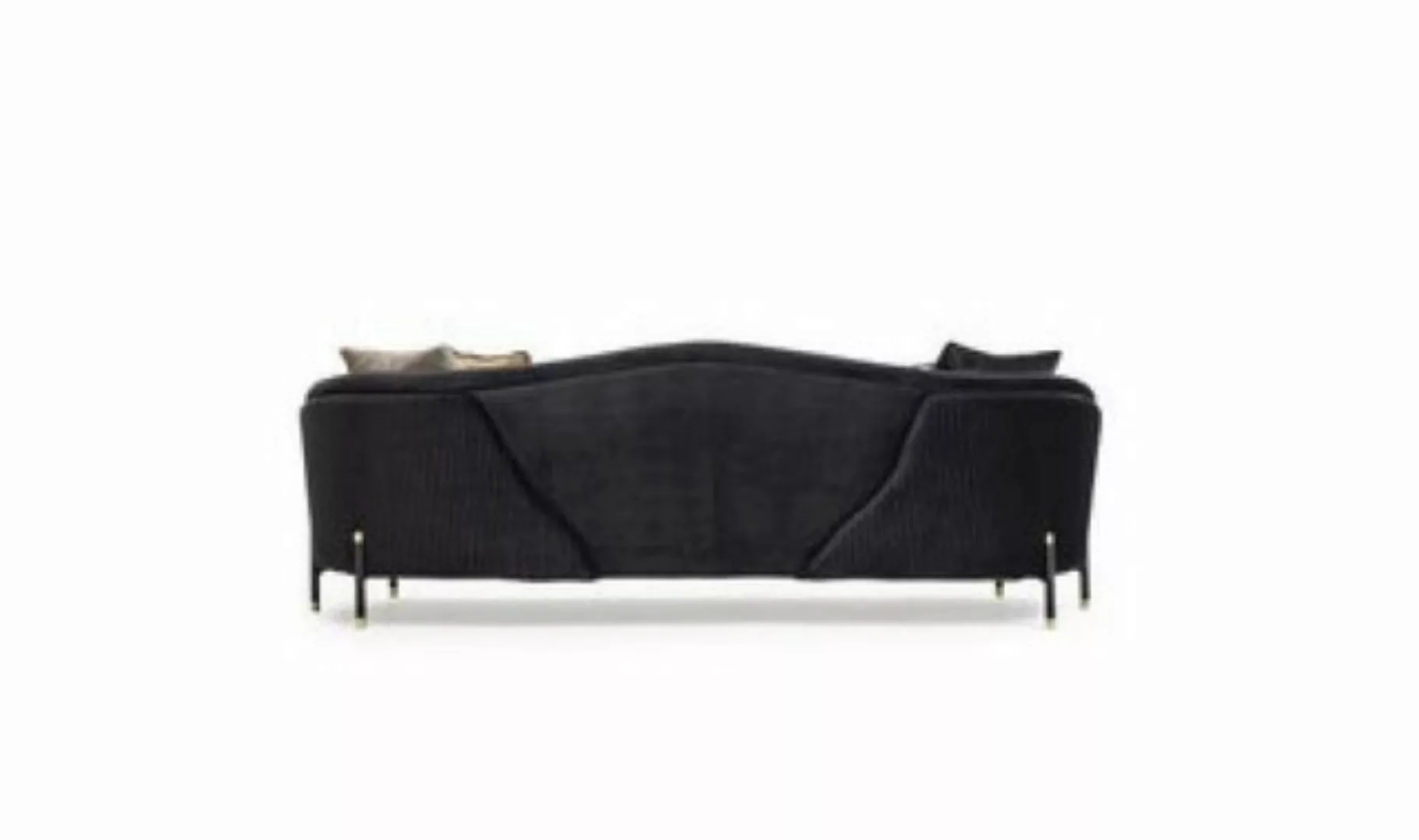 JVmoebel 2-Sitzer Luxus Sofa 2-Sitzer Stoff Wohnzimmer Modernes Design Sofa günstig online kaufen