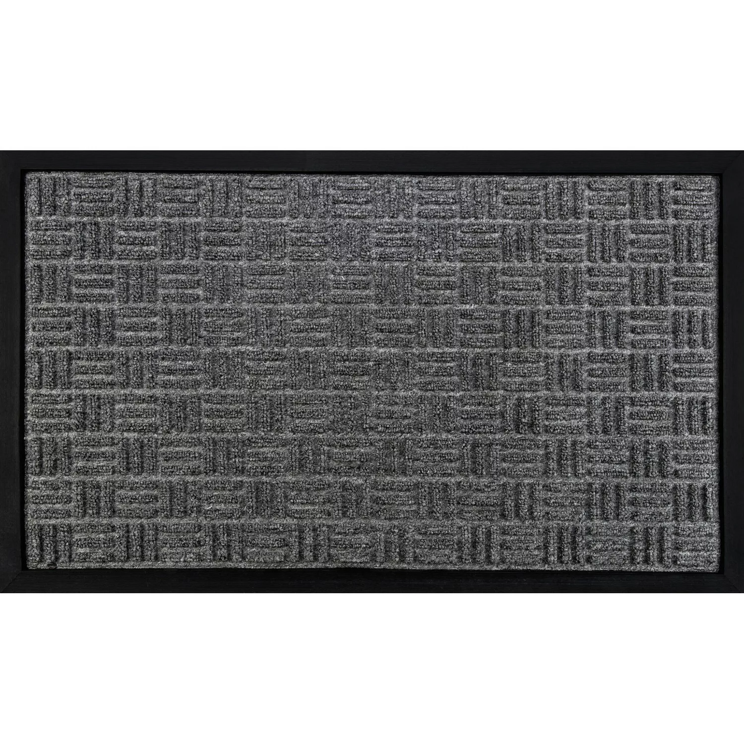 OBI Fußmatte Textur Grau 40 cm x 60 cm günstig online kaufen