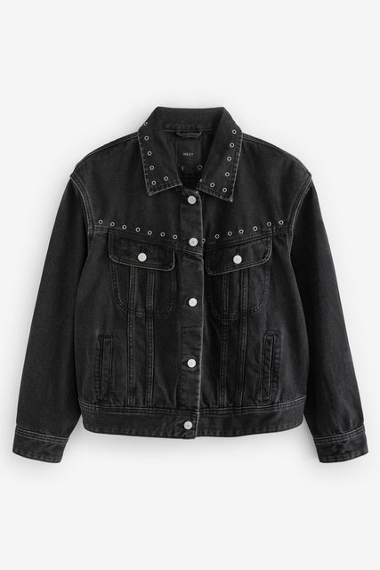 Next Jeansjacke Übergroße Trucker-Denimjacke (1-St) günstig online kaufen