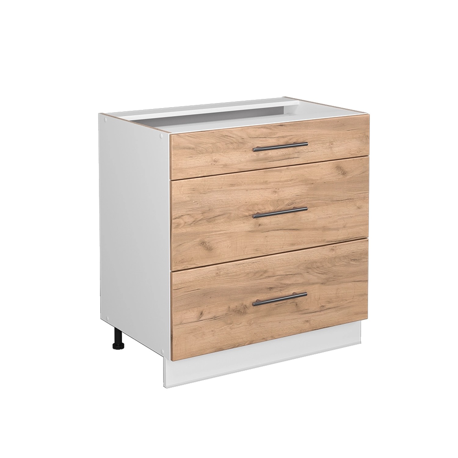 Vicco Midischrank Fame-Line GK Eiche/Weiß 80x81.6cm günstig online kaufen