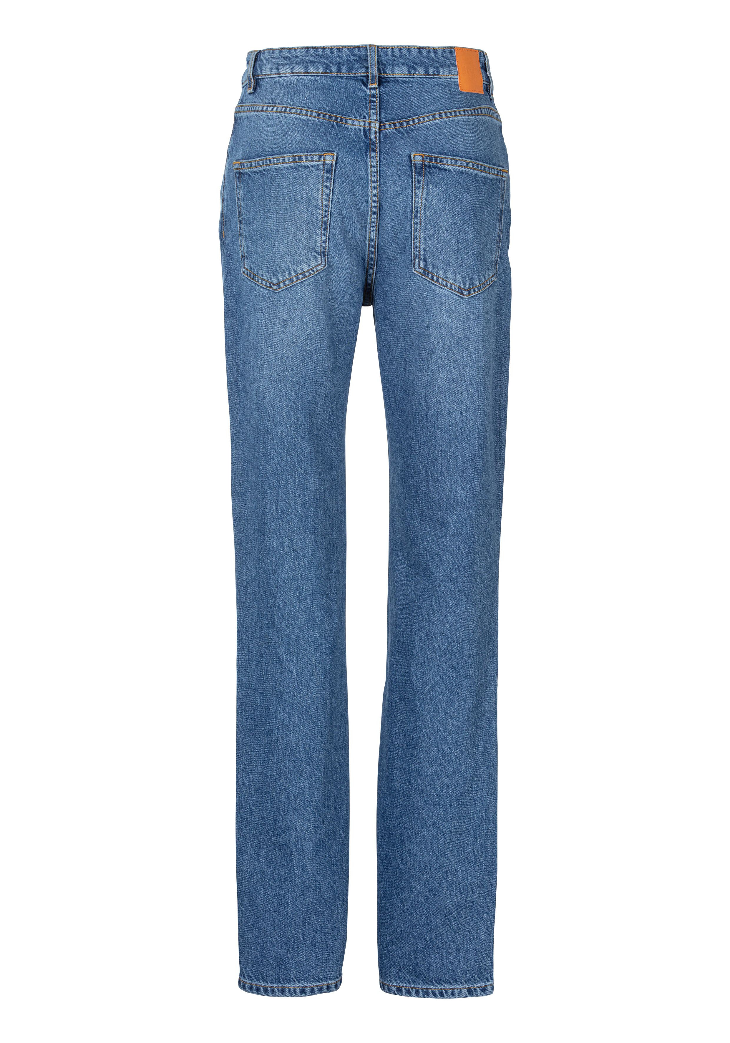 BOSS ORANGE Straight-Jeans C_ADA HR 6.0 mit BOSS Leder-Badge günstig online kaufen