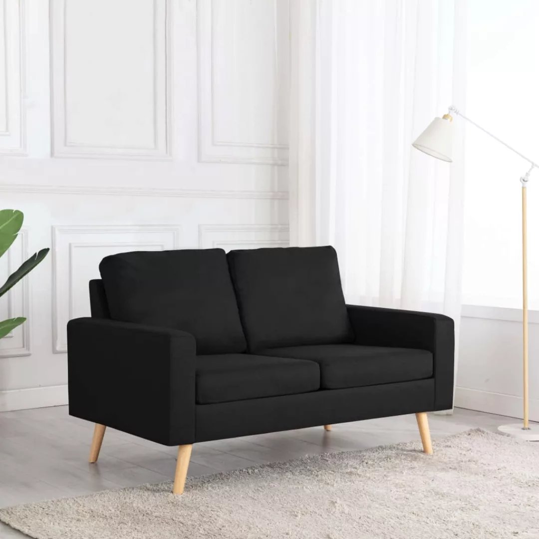 2-sitzer-sofa Schwarz Stoff günstig online kaufen