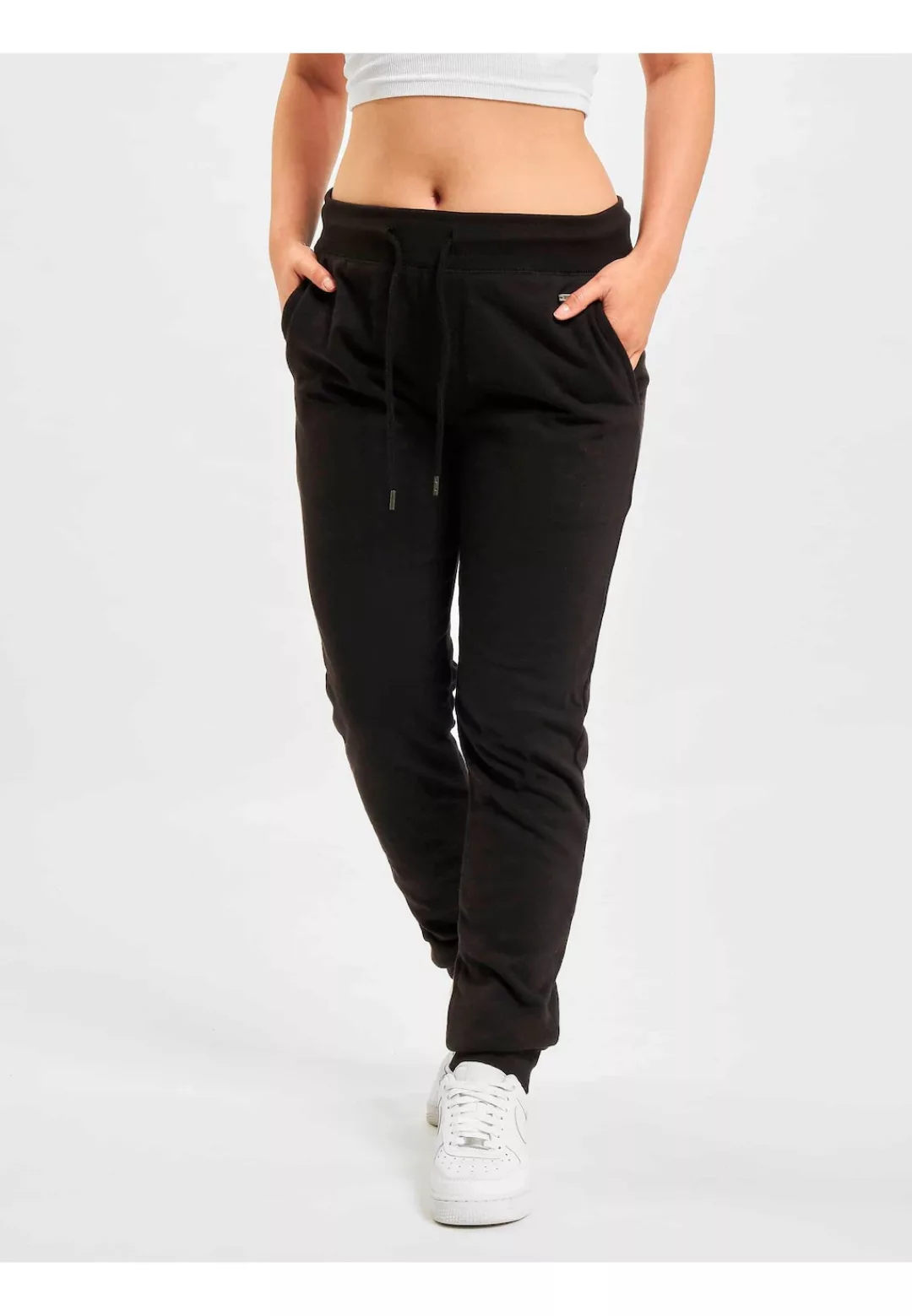 Just Rhyse Stoffhose "Just Rhyse Damen Just Rhyse Poppy Sweat Pants Black", günstig online kaufen