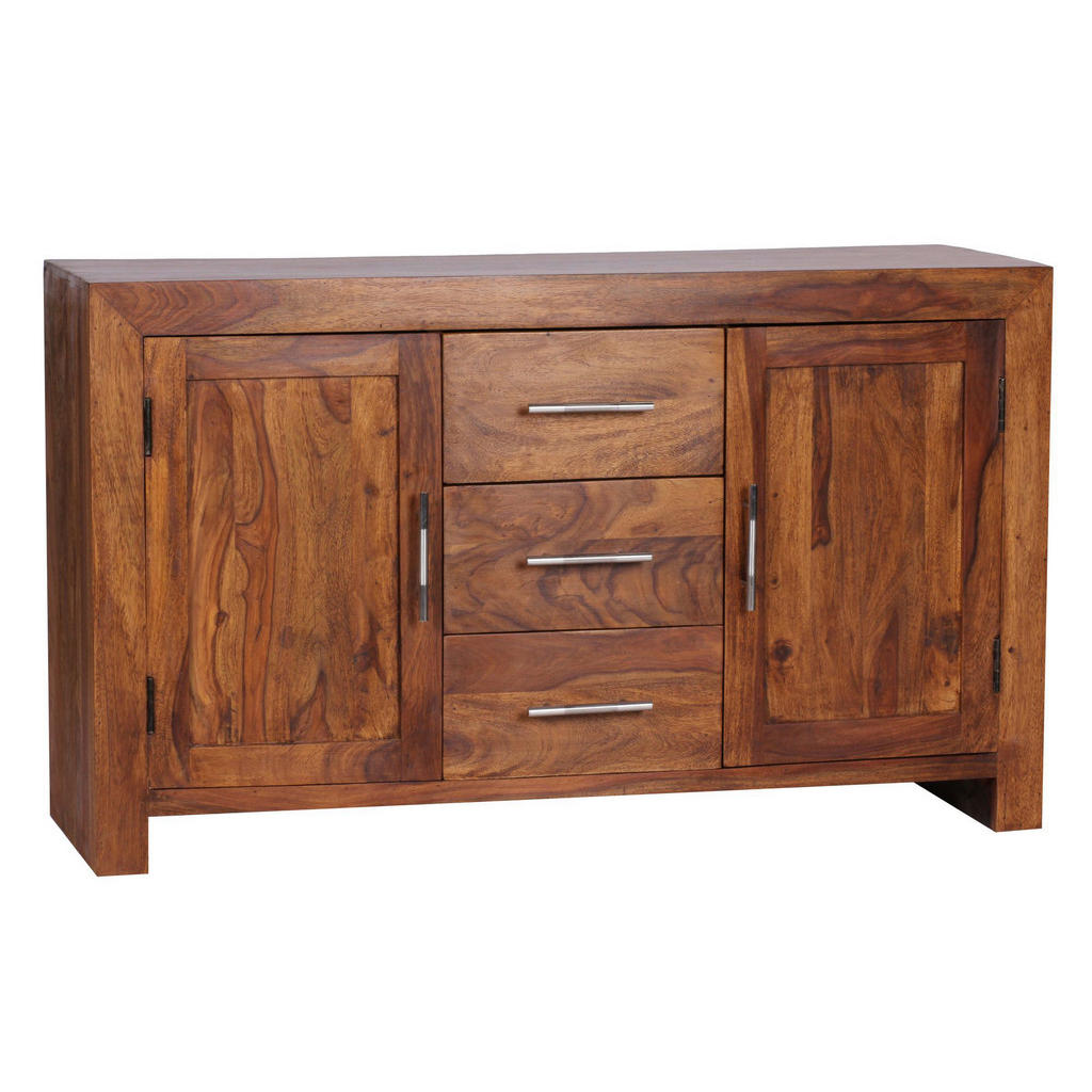 Sideboard natur silber B/H/T: ca. 118x70x40 cm günstig online kaufen