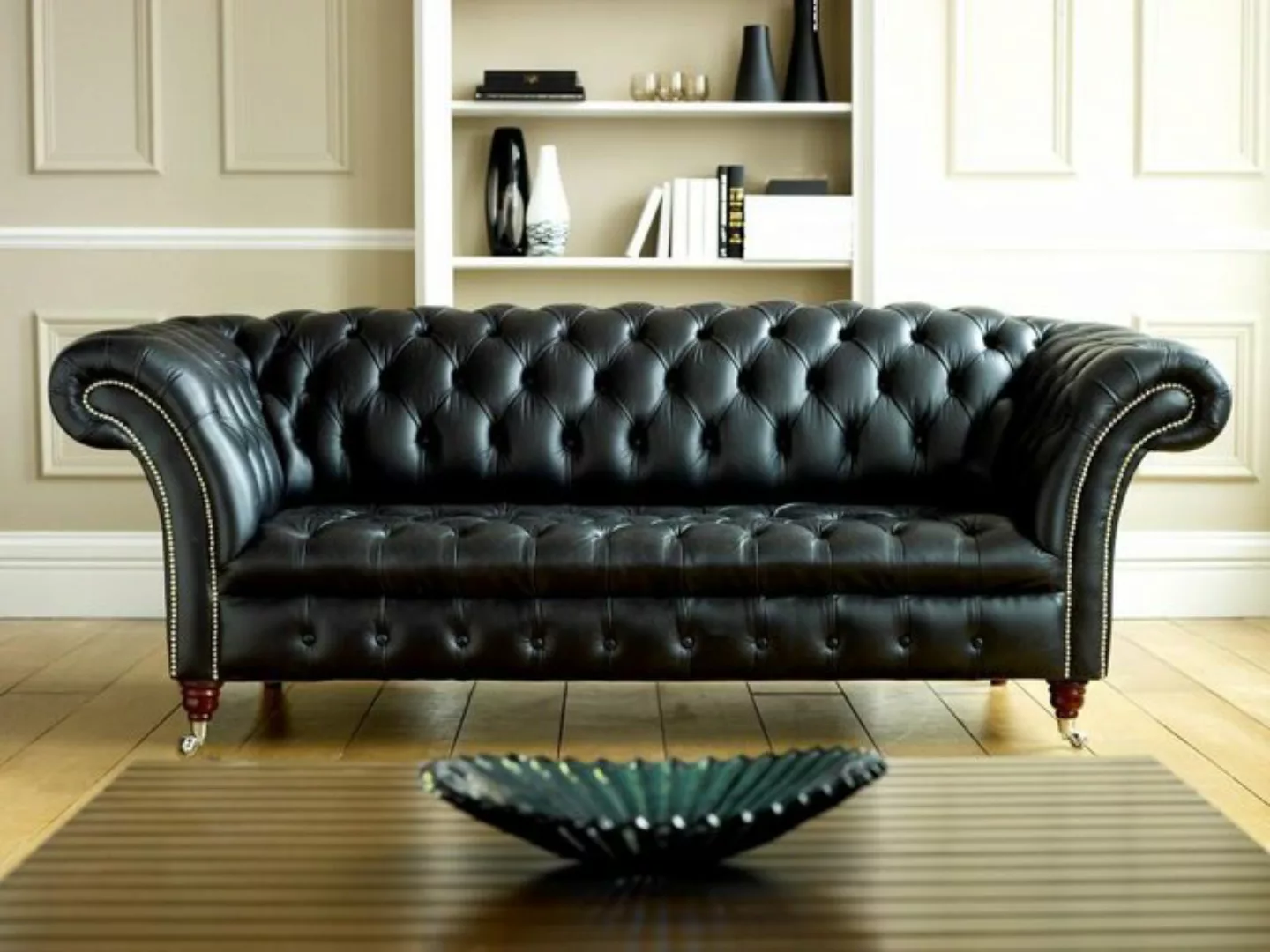 Xlmoebel Sofa Chesterfield Sofa mit Polsterung, Designer Couchen Sofas Garn günstig online kaufen